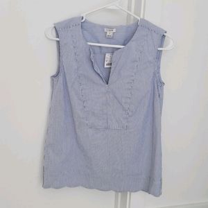 J.Crew striped tank top